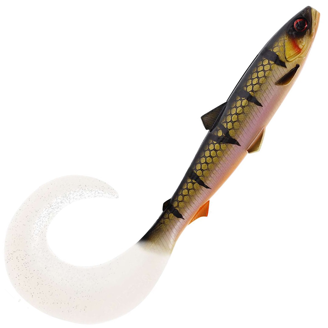 Westin BullTeez Curltail 14 cm jigg 2 st/pkt Bling Perch - Westin