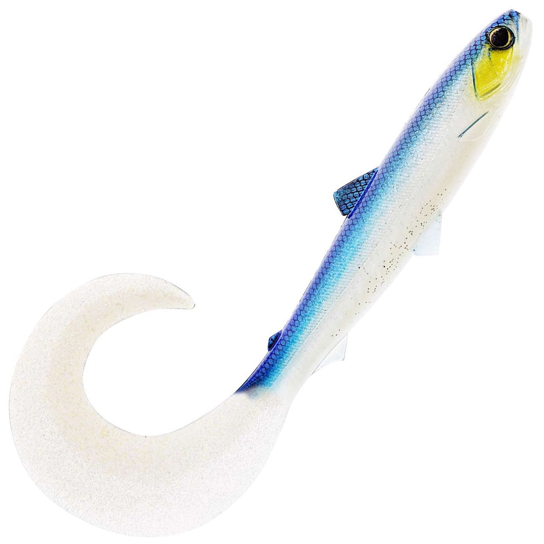 Westin BullTeez Curltail 14 cm jigg 2 st/pkt Blue Headlight - Westin