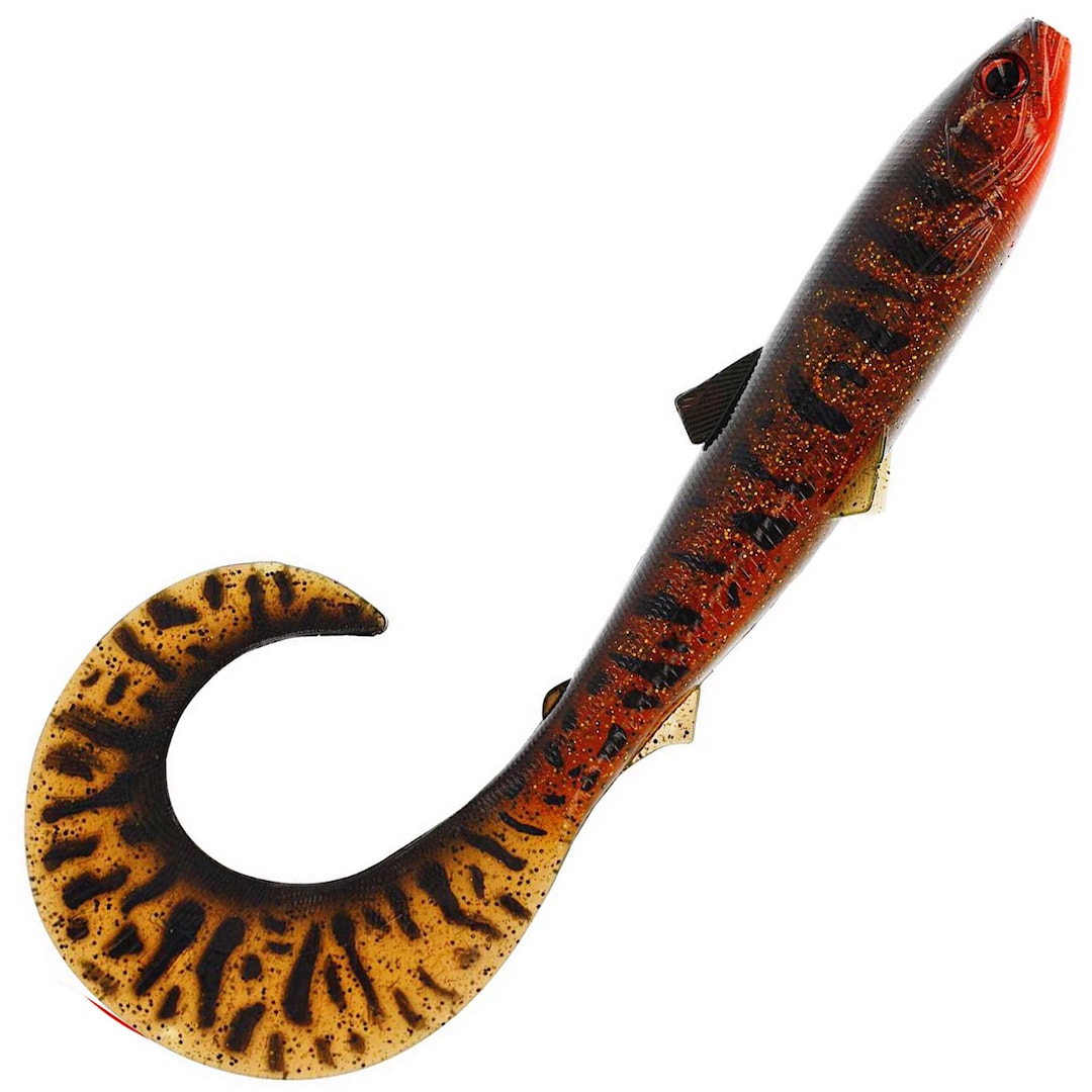 Westin BullTeez Curltail 27 cm jigg Motoroil Burbot UV - Westin