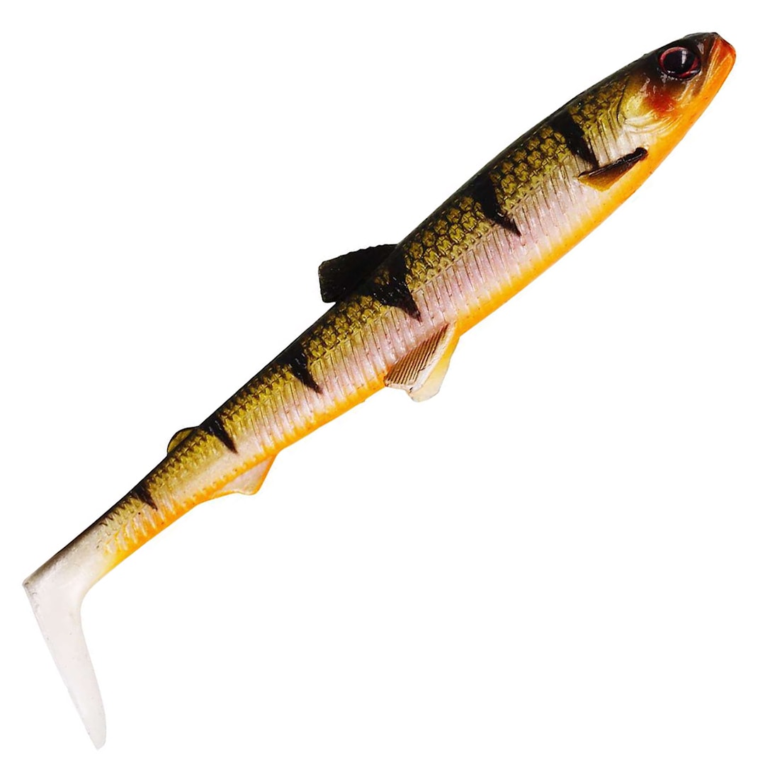Westin BullTeez Shadtail 7,5 cm jigg 3 st/pkt Bling Perch - Westin