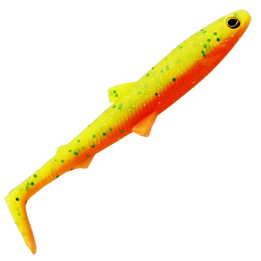 Westin BullTeez Shadtail 7,5 cm jigg 3 st/pkt Green Tomato - Westin