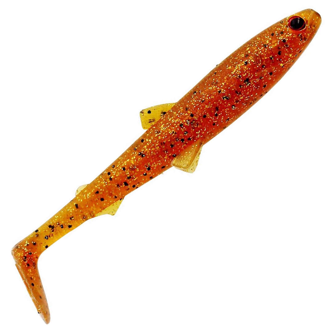 Westin BullTeez Shadtail 7,5 cm jigg 3 st/pkt Motoroil Pepper UV - Westin