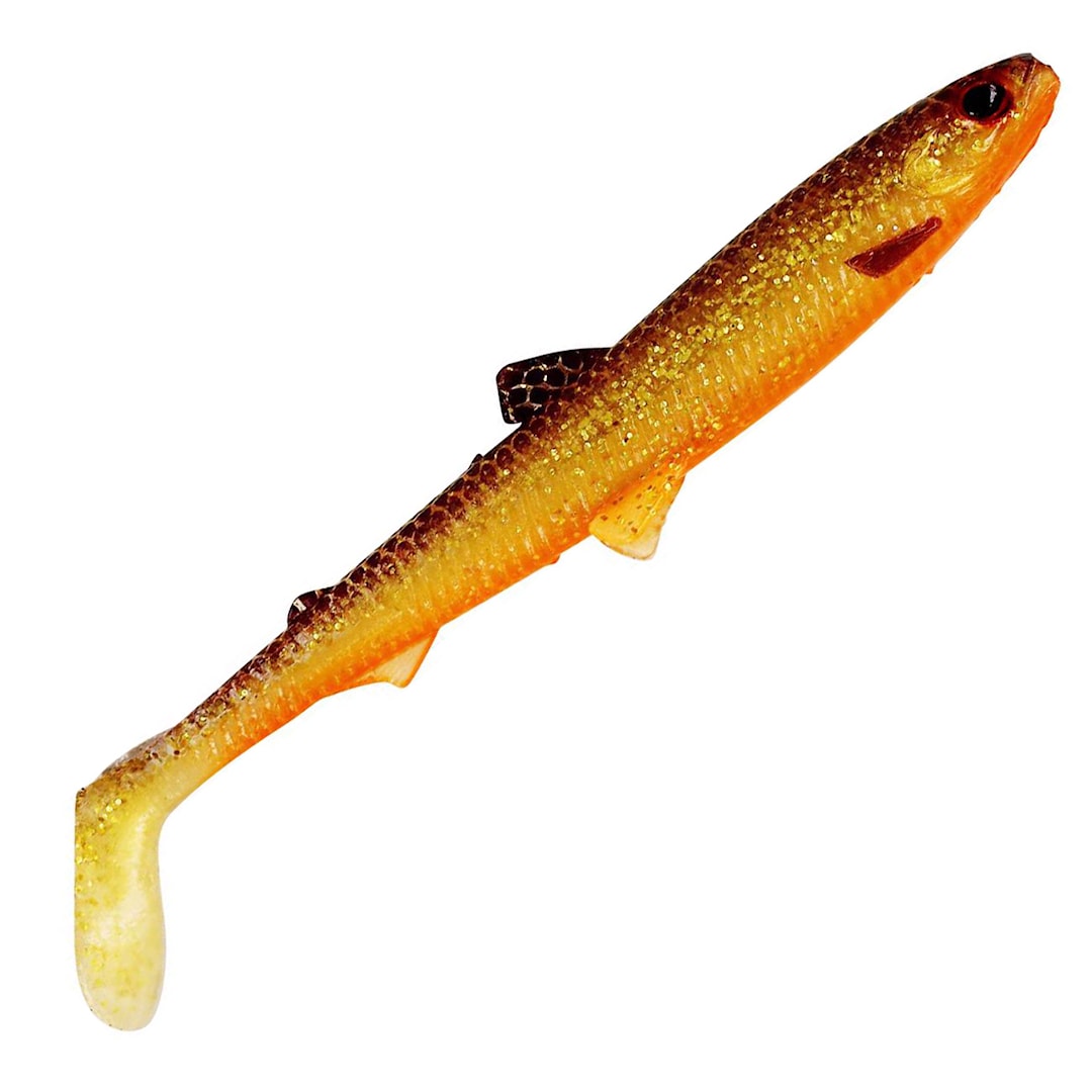 Westin BullTeez Shadtail 7,5 cm jigg 3 st/pkt Gold Rush - Westin