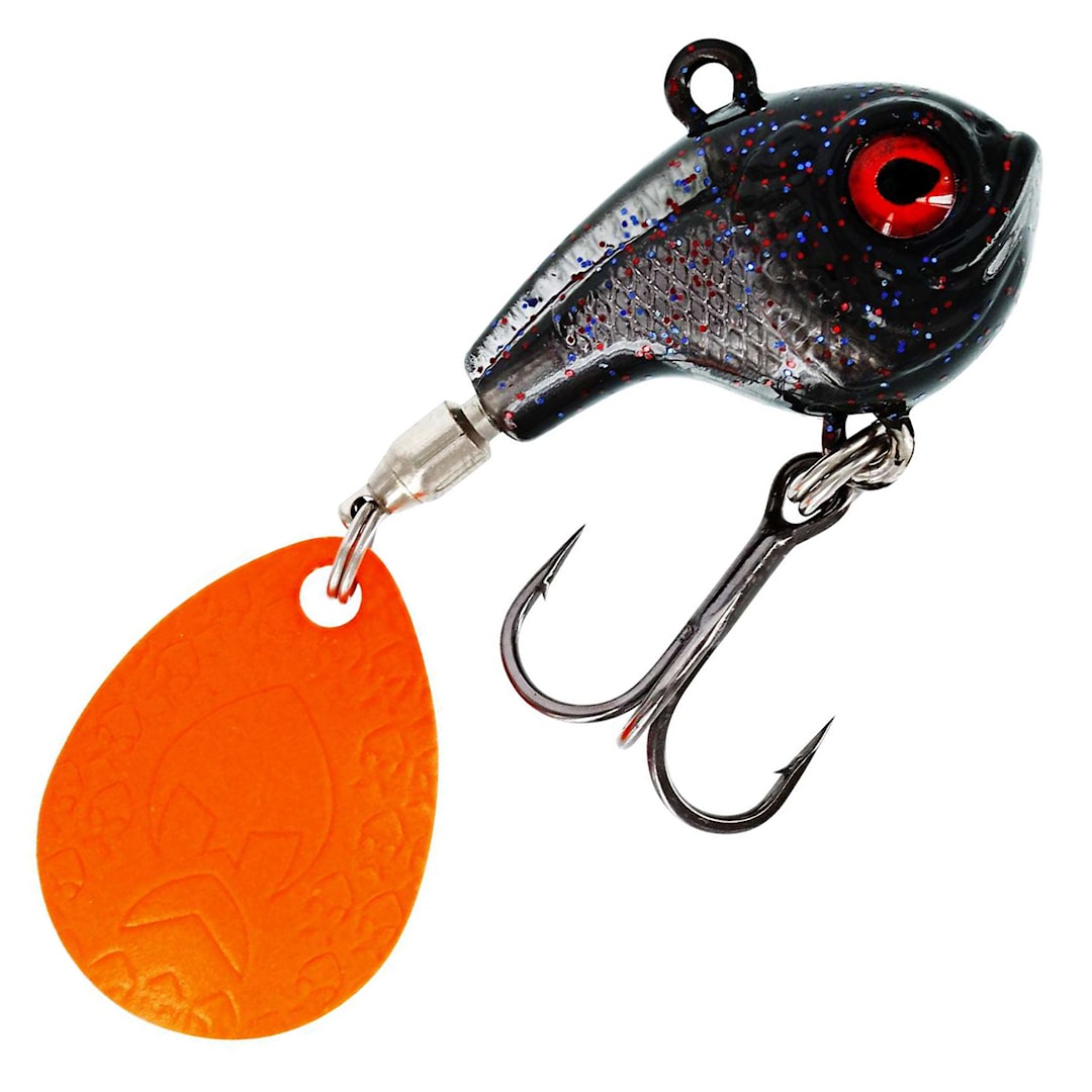 Westin Dropbite Spin Tail Jig 17 g Black Mamba - Westin