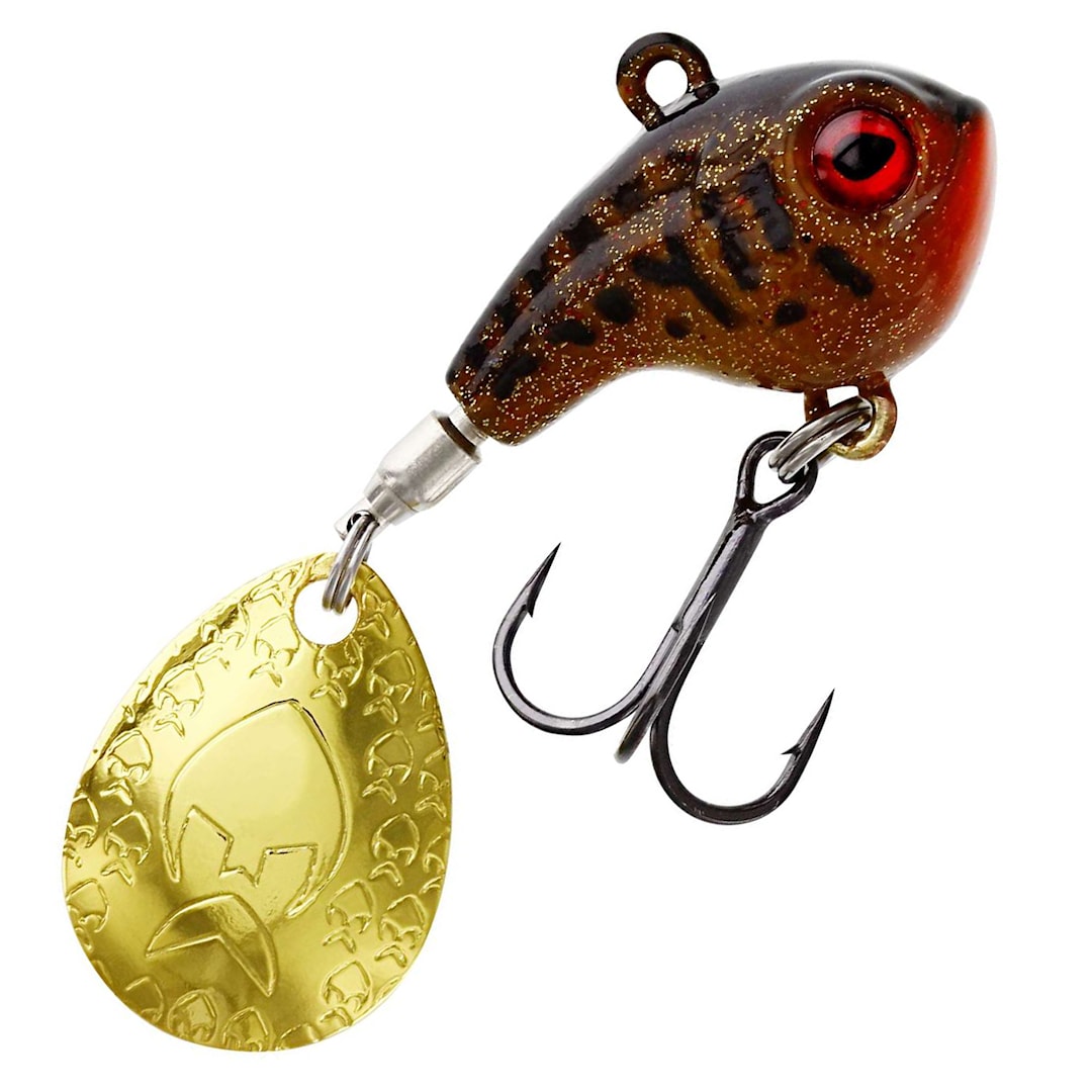 Westin Dropbite Spin Tail Jig 17 g Motoroil Burbot - Westin