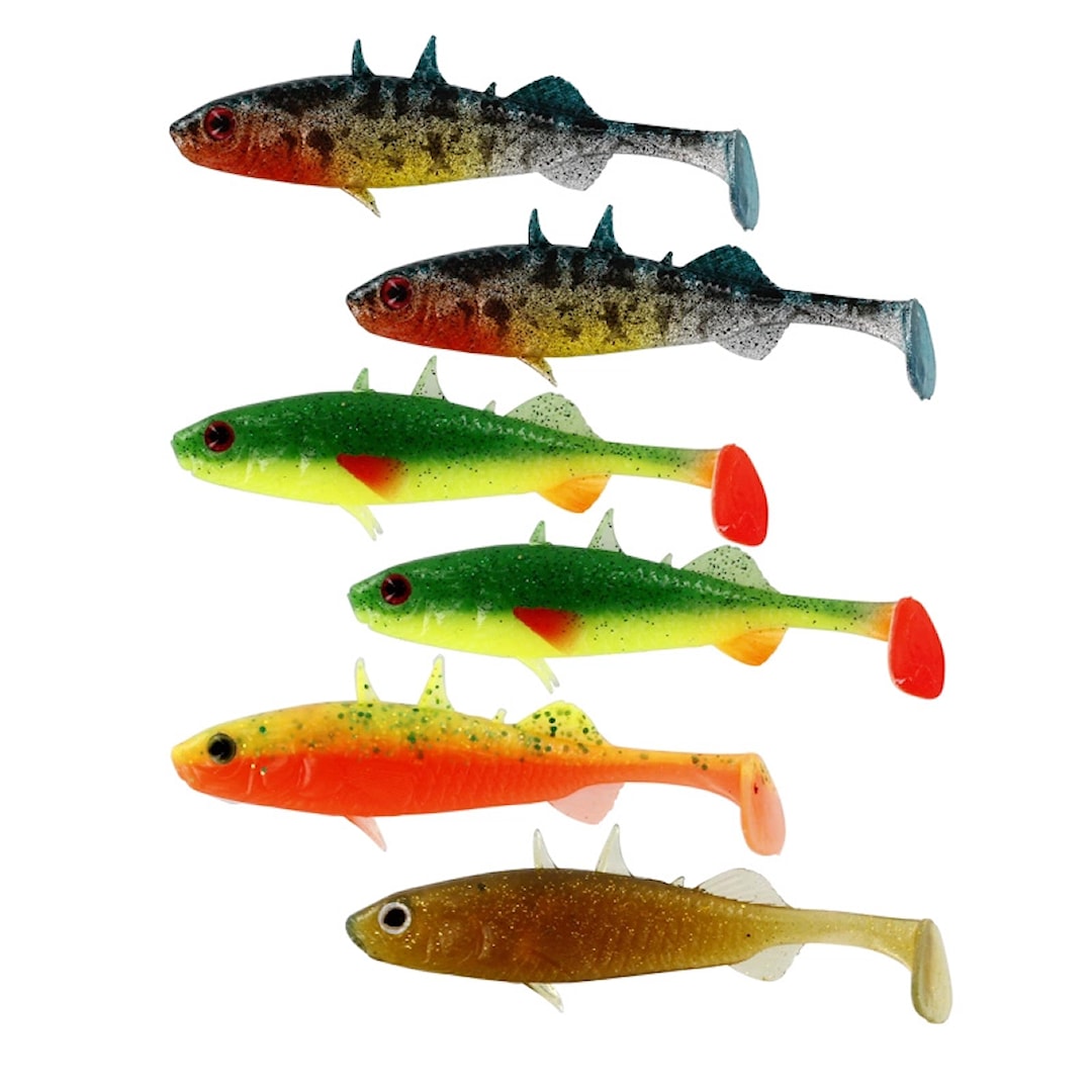 Westin Stanley The Stickleback Dark Water Mix 5,5 cm jigg 6 st/pkt - Westin