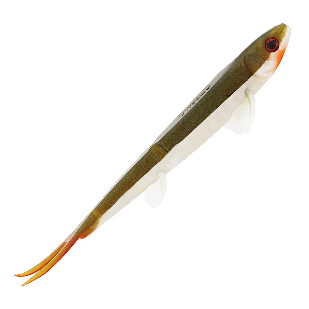 Westin TwinTeez Pelagic V-Tail 20 cm jigg 2 st/pkt Bass Orange - Westin