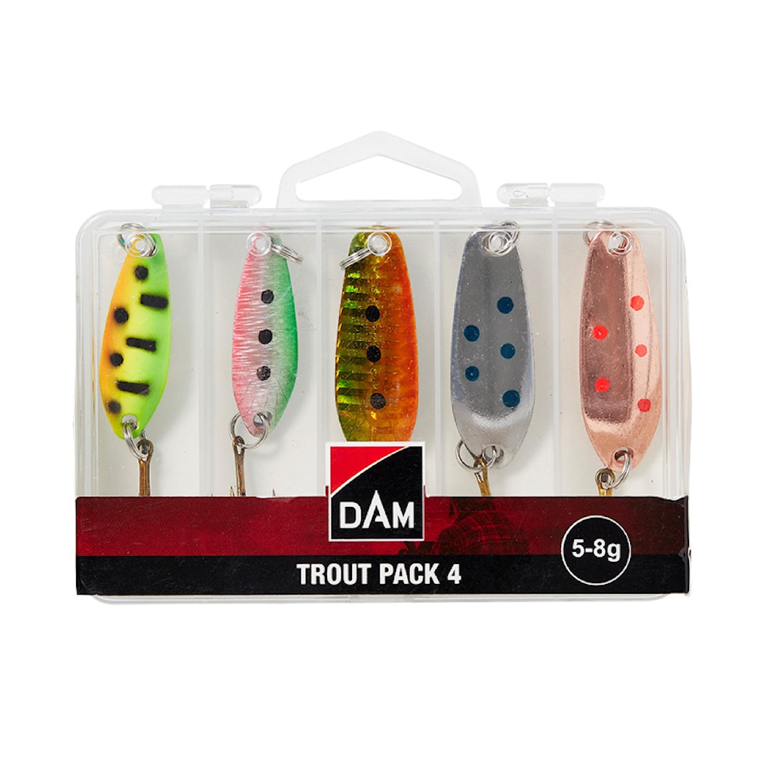 DAM Trout Pack 5-10 g 5-Pack skeddrag - DAM