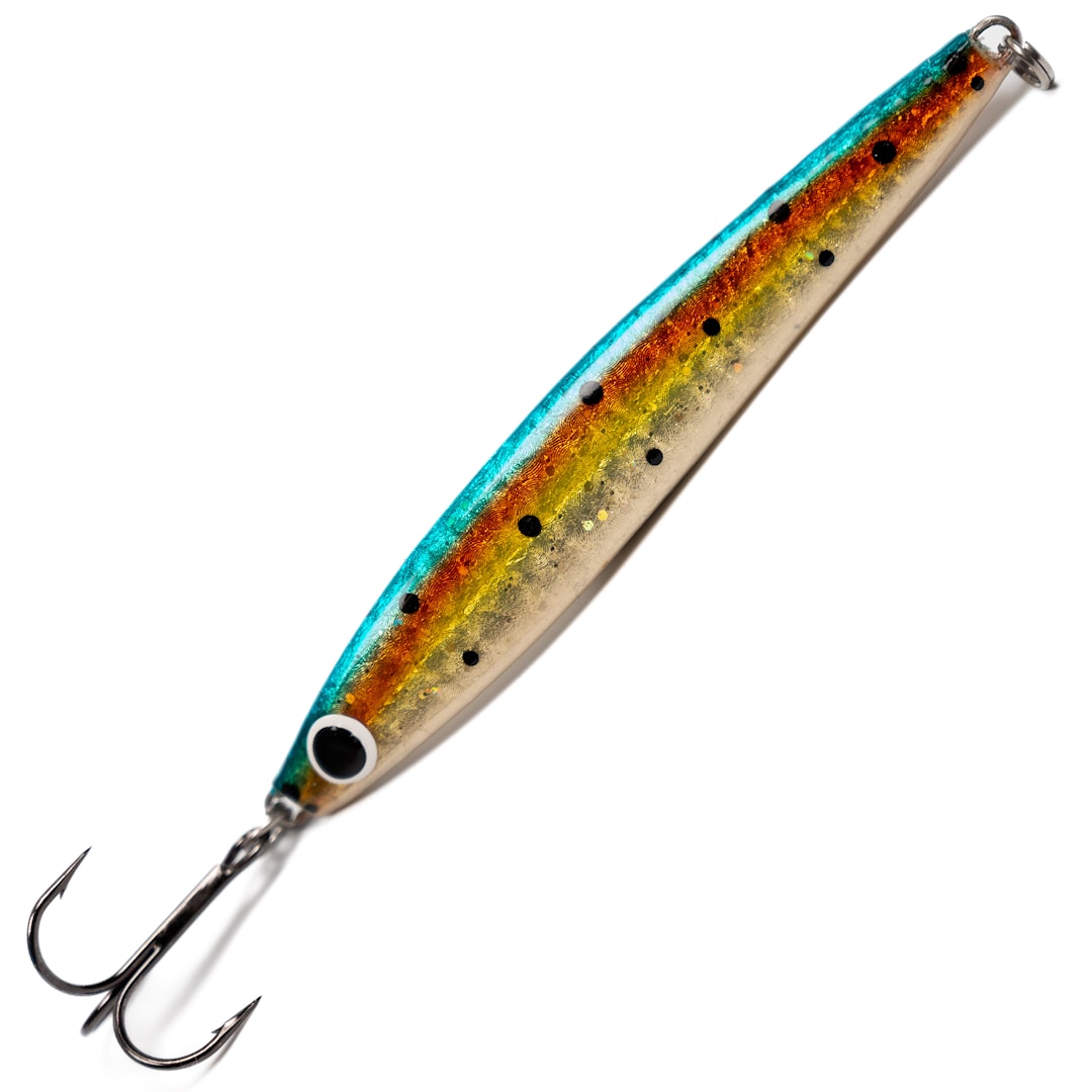E.V. Trutta Pitkätuulenkala 11 cm 23 g lättat skeddrag Sateenkaarisilakka - E.V.Trutta