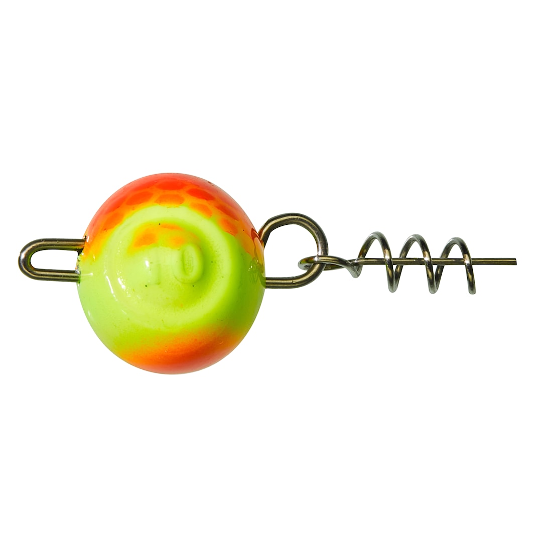 Gunki G Flip Orange Fluo Yellow ledad jiggskalle 3 st/pkt 10g - Gunki