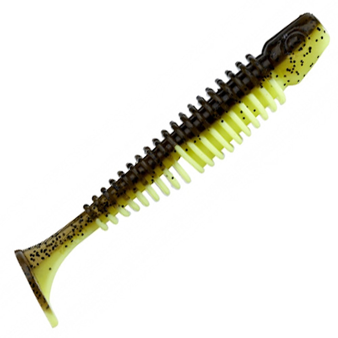 Gunki Tipsy SXL 7,6 cm jigg 6 st/pkt Solid Brown Chart - Gunki
