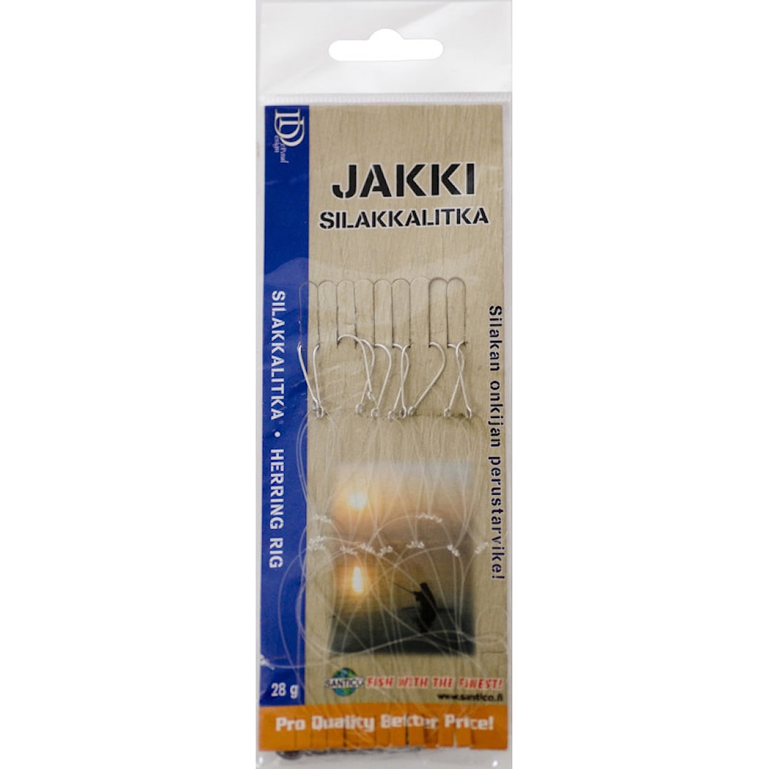 Jakki strömmingtackel 10 krokar silver - Jakki