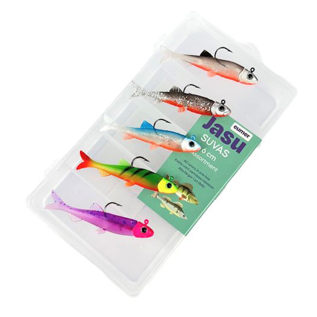 Jasu Suvas 6 cm jigguppsättning 5 st/pkt - Jasu