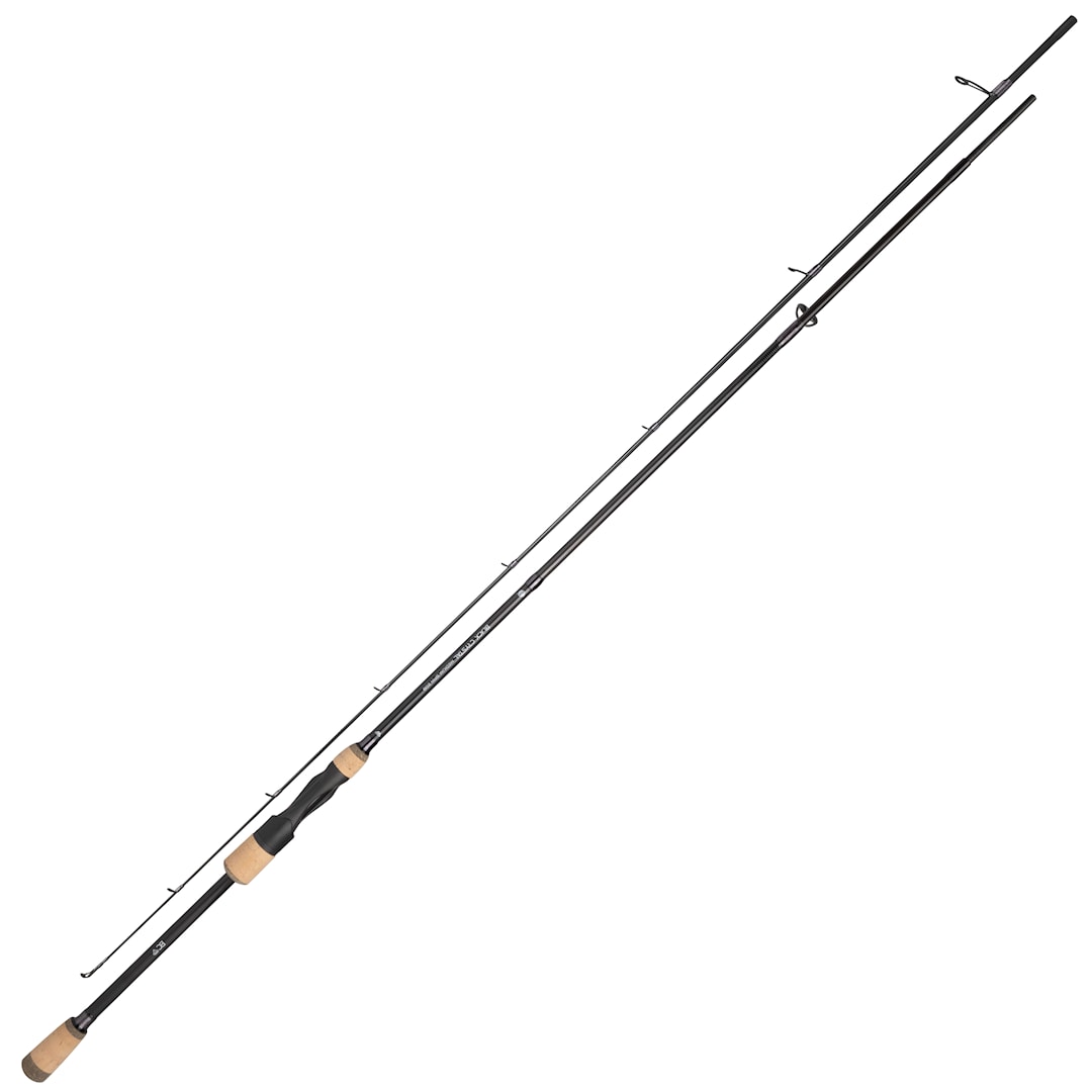 Mikado Black Crystal haspelspö Medium Spin 208cm 5-24g - Mikado