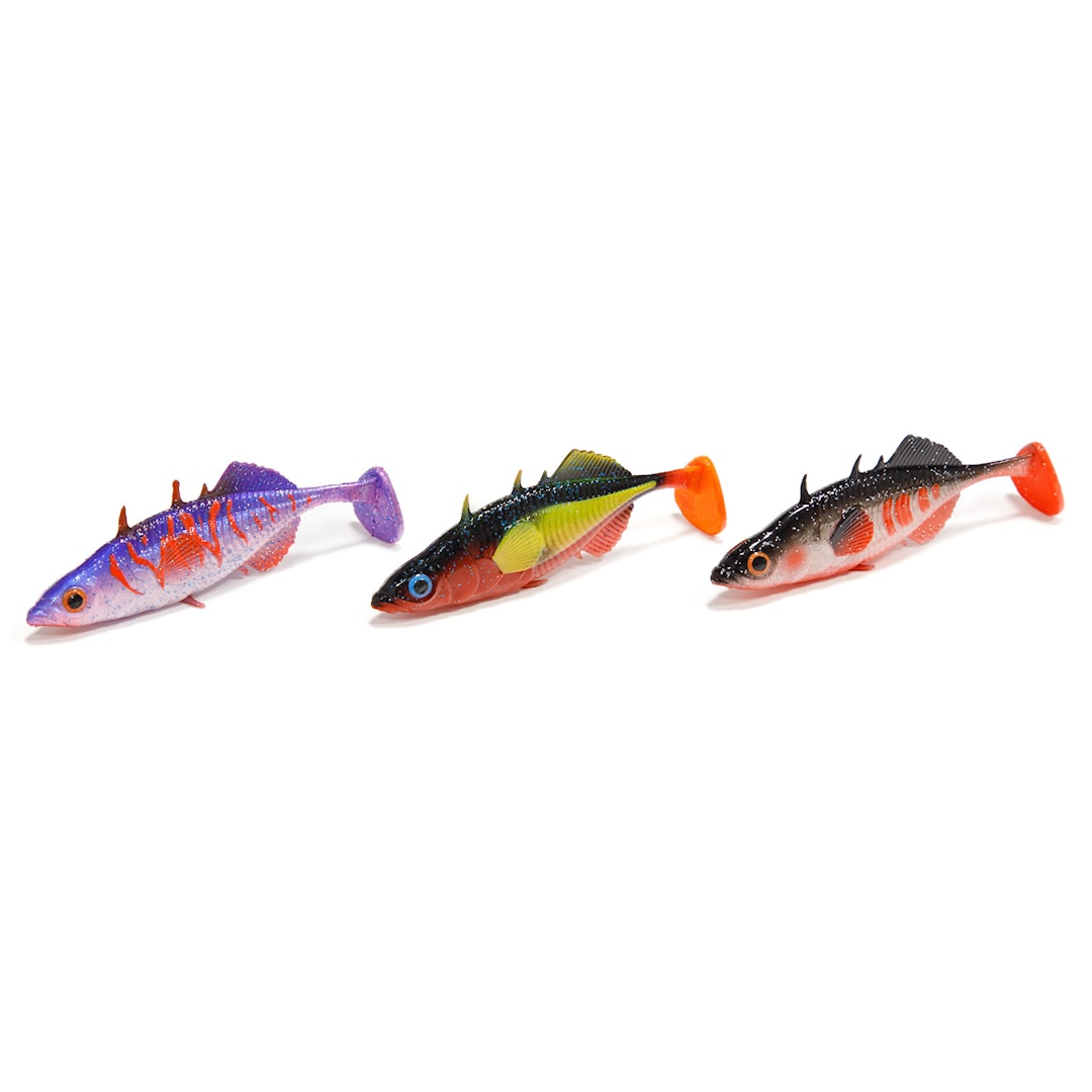 Mikado Real Fish Stickleback 8 cm jigg 5 st/pkt - Mikado
