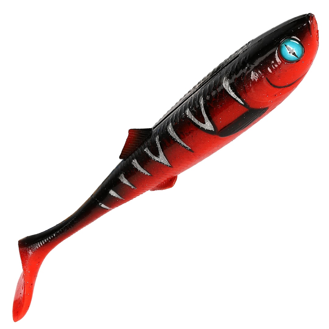 Mikado Sicario 14 cm jigg 2 st/pkt Red Tiger - Mikado