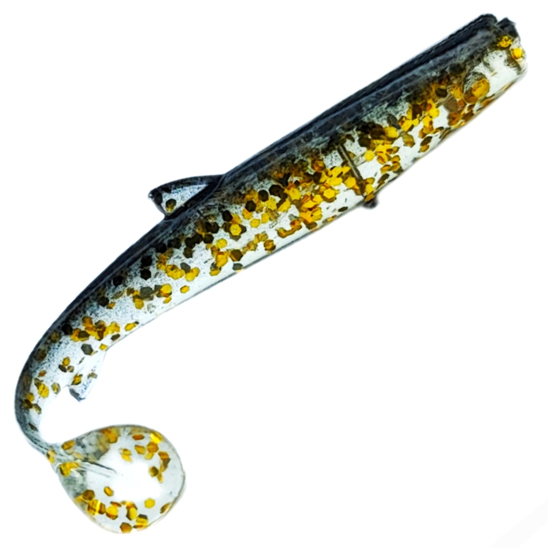 Orka Small Fish Paddle Tail 10 cm jigg 4 st/pkt GF21 - Orka