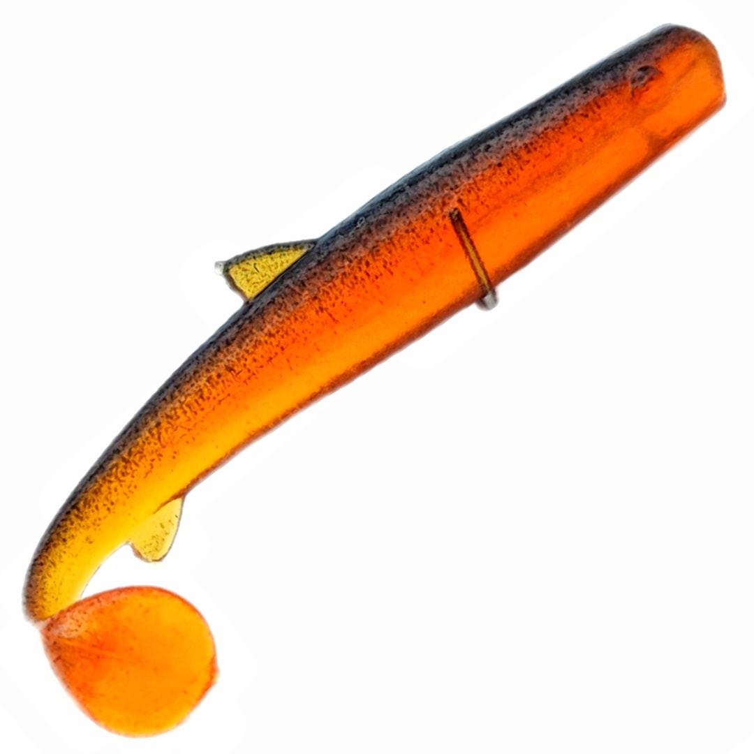 Orka Small Fish Paddle Tail 5 cm jigg 5 st/pkt OB - Orka