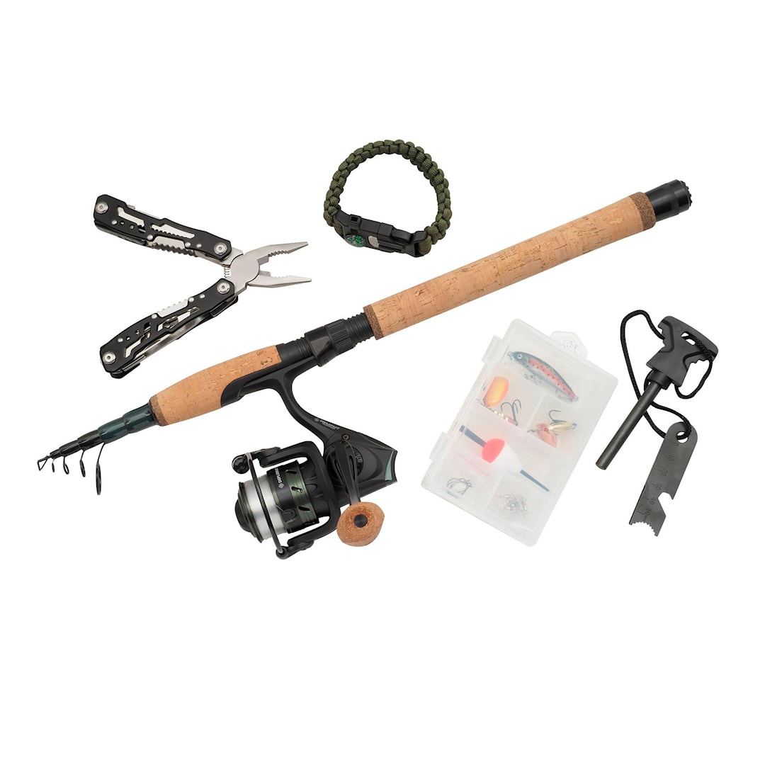 Abu Garcia Diplomat Wilderness Survival Tele haspelset och tillbehör 213 cm 2-10 g - Abu Garcia
