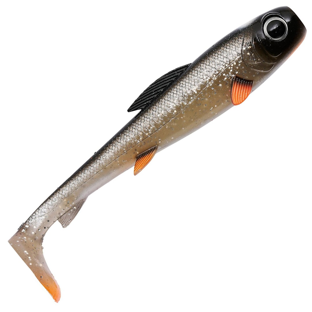 Abu Garcia Svartzonker McPike Smack! Disc 21 cm 2 st/pkt UV Black Back Shad - Abu Garcia