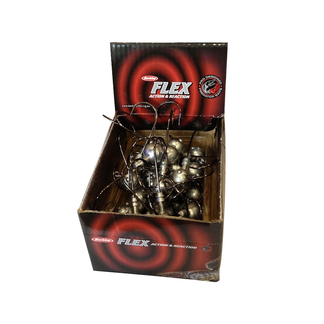 Berkley Flex Round Head 10 g jiggskalle 120 st/pkt - Berkley