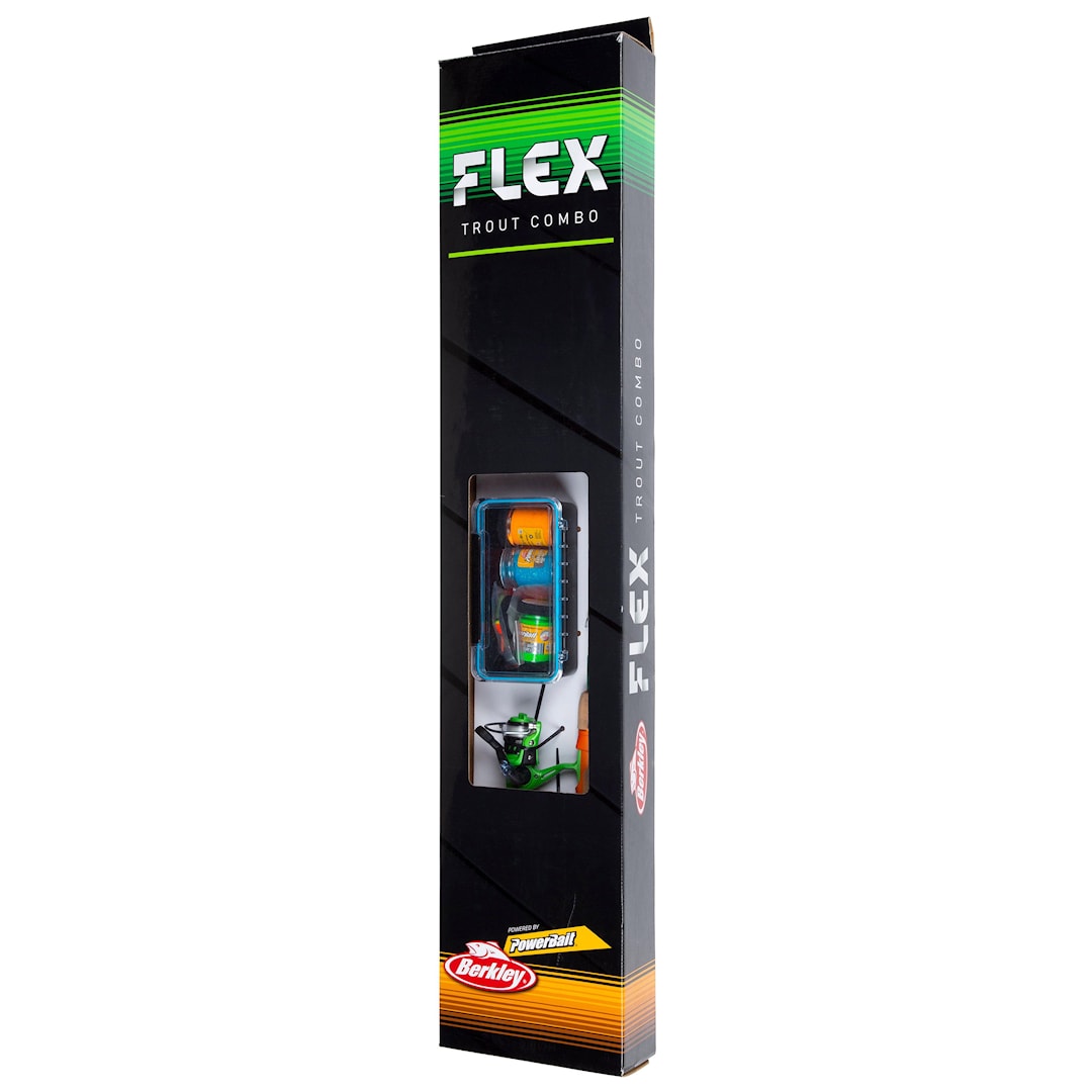 Berkley Flex Trout Starter Kit haspelset + tillbehör 210 cm 1-10 g - Berkley