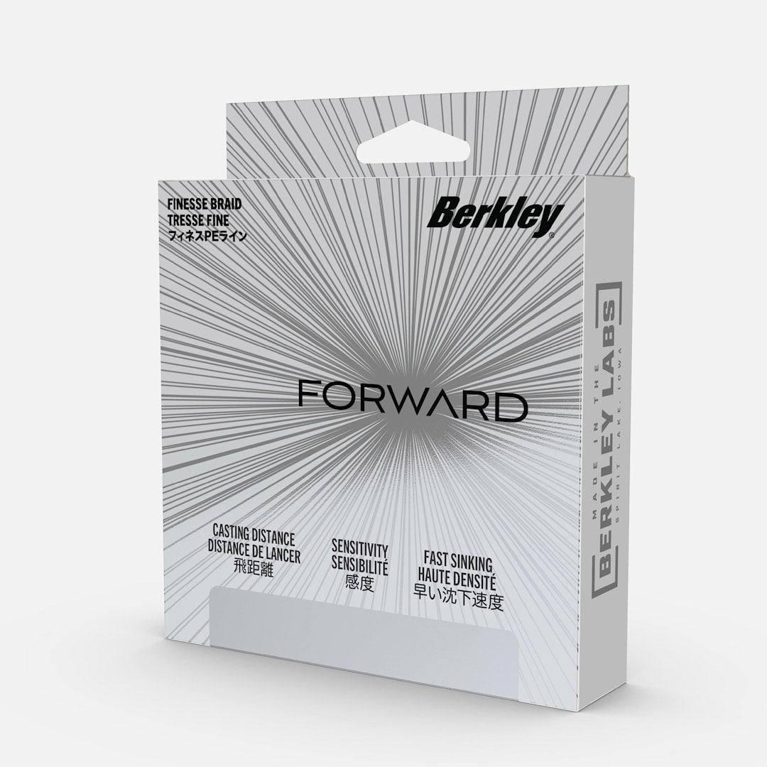 Berkley Forward Finesse Braid Crystal 1800 m flätlina 0,25 mm - Berkley