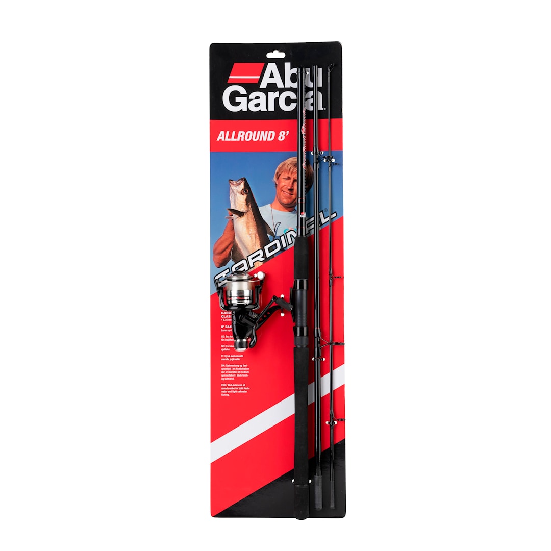 Abu Garcia Cardinal Allround haspelset 244 cm 10-40 g 3-delat - Abu Garcia