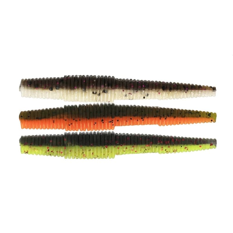 Westin Ned Worm Slim 5,5cm 1,5g Floating Dark Water Mix 6pcs