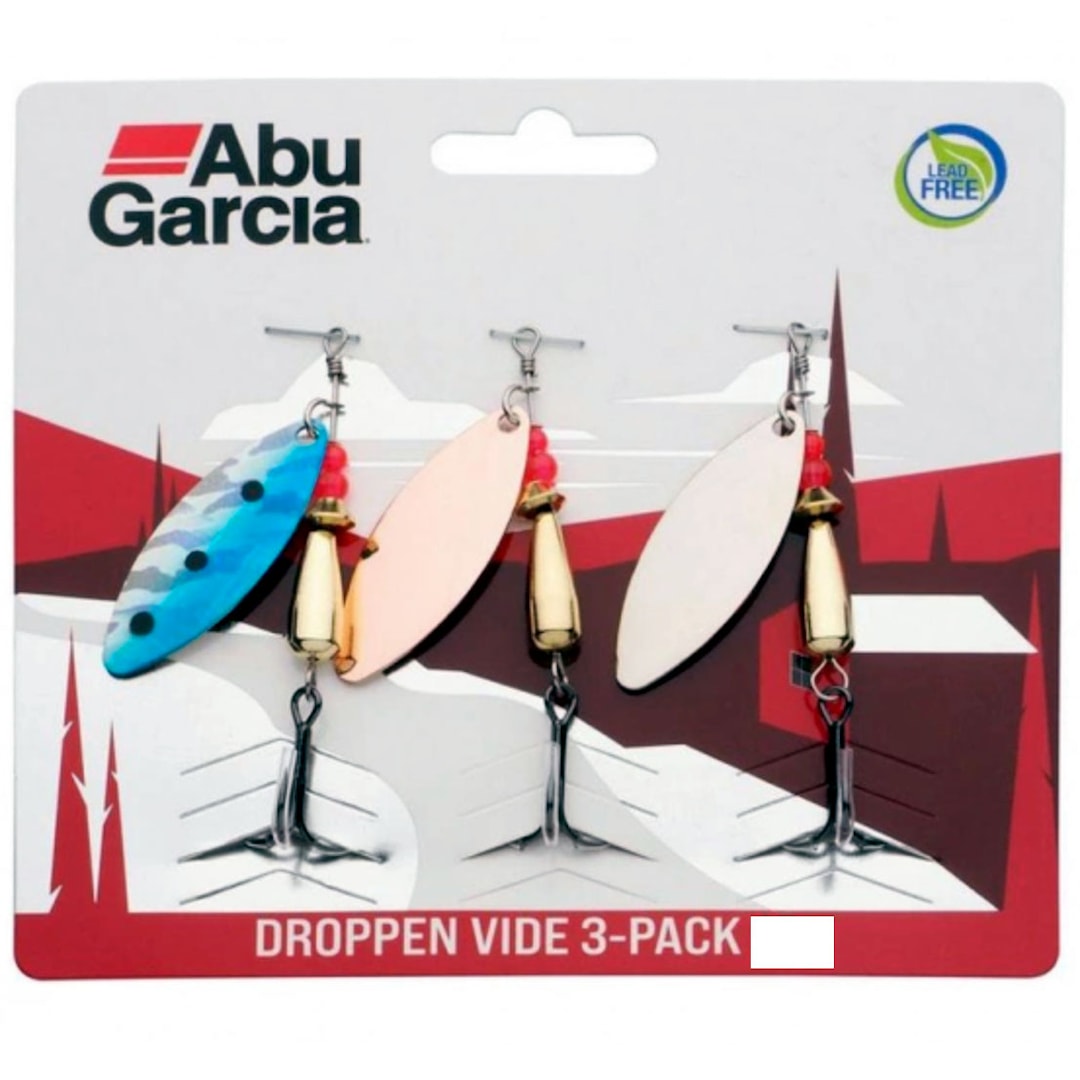 Abu Garcia Droppen Vide 14 g 3-Pack spinnare - Abu Garcia