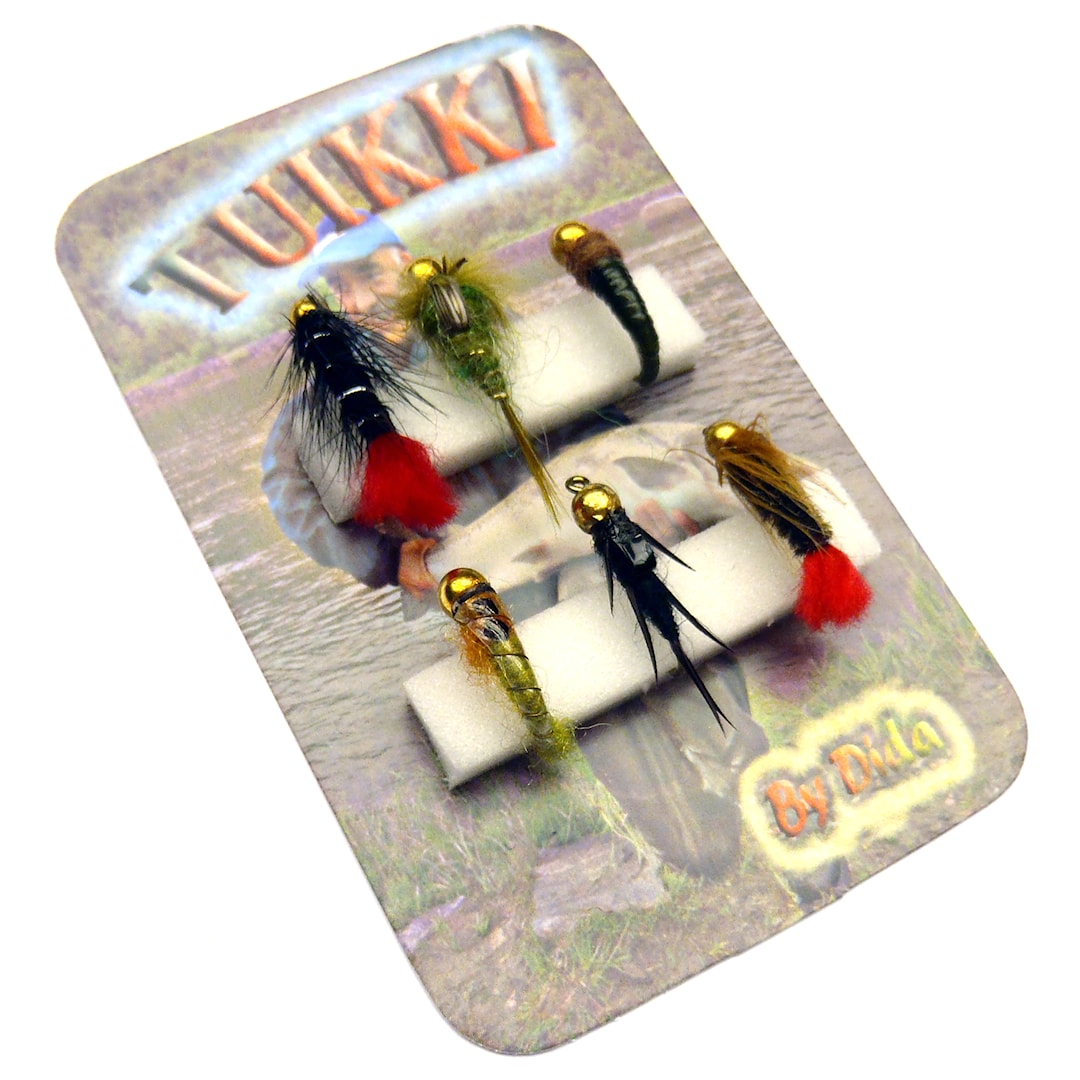 Dida Gold Head Nymph flugsortiment 6 st/pkt - Dida