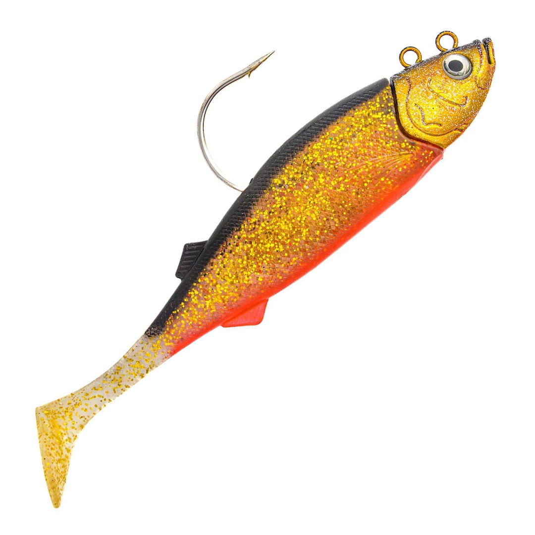 Fladen Conrad Deep Water Jig 300 g Black Gold Red - Fladen