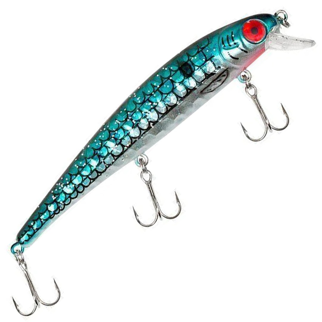 Fladen Dalton 12 cm wobbler Black/Blue/Silver - Fladen