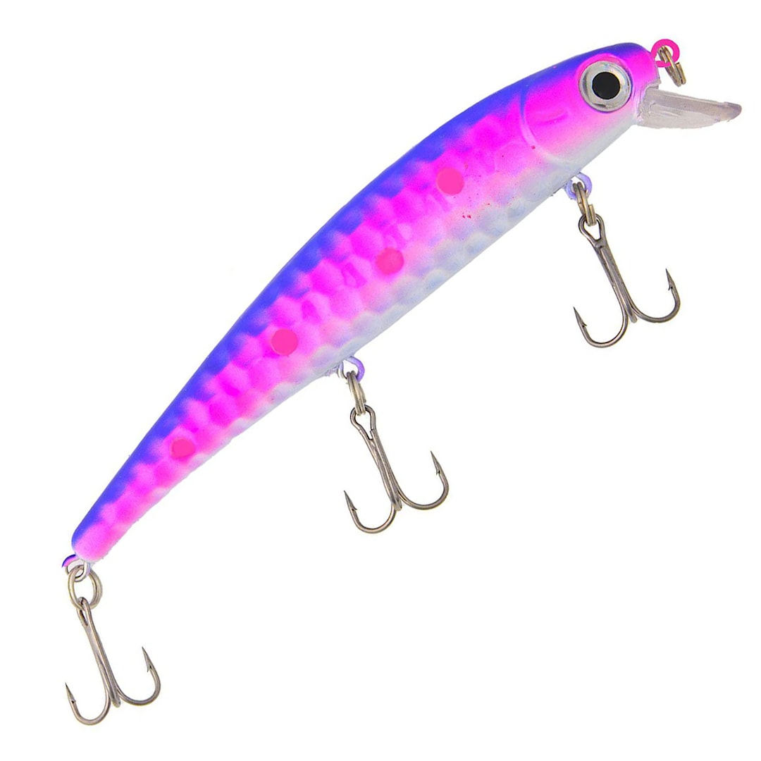 Fladen Dalton 12 cm wobbler Blue Pink Purple - Fladen