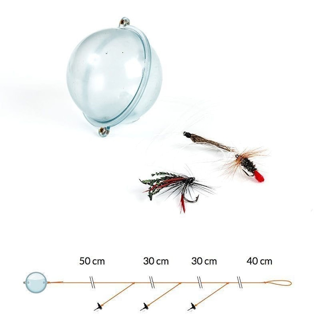 Fladen Fly Cast Kit Wet Flies kastflugeset - Fladen