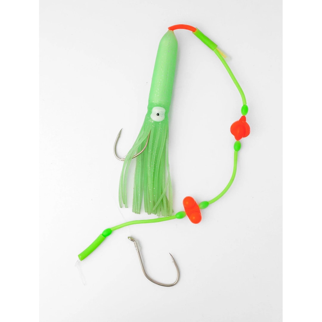 Fladen Ling / Lump Cod Luminous Octopus Rig - Fladen