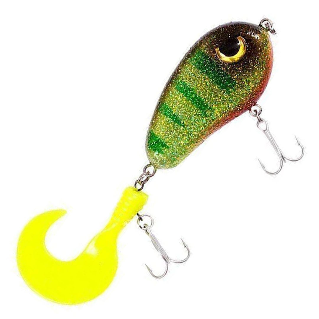 Fladen Scary Tail jerkbait 18 g Green Explosion - Fladen