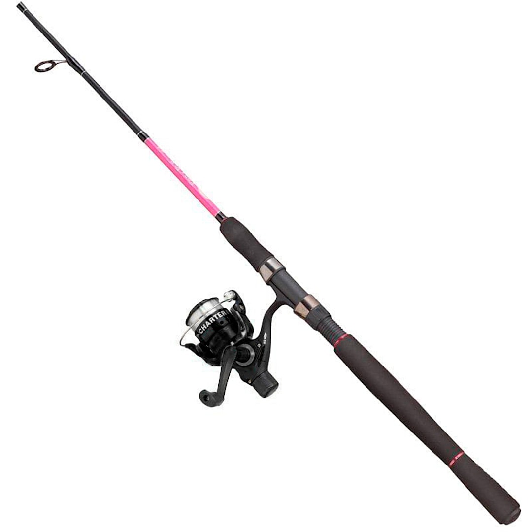 Fladen Xtra Flexx Pink haspelset med lina - Fladen