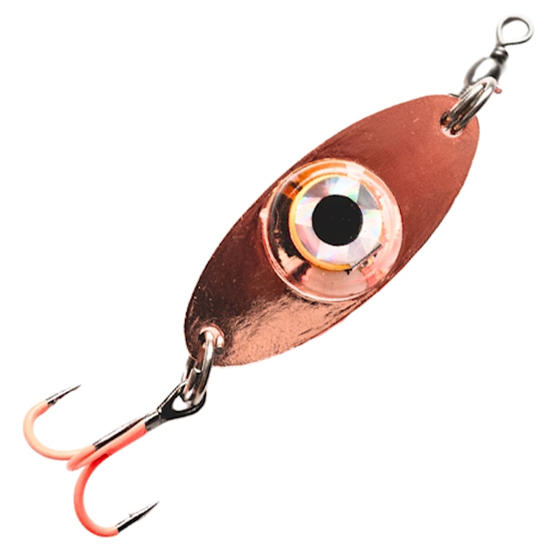 Flash Eye LED röd blinkpirk med UV-krok 4 cm - Flash Eye
