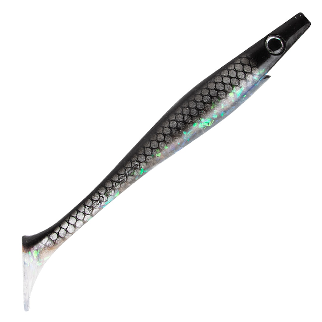 Giant Pig Shad 26 cm fiskjigg Midnight Shiner - The Pig