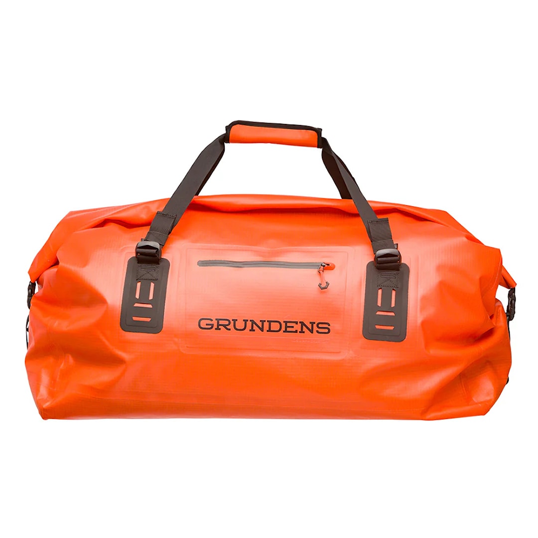 Grundens Shackleton Duffel 105 L Red Orange väska - Grundens