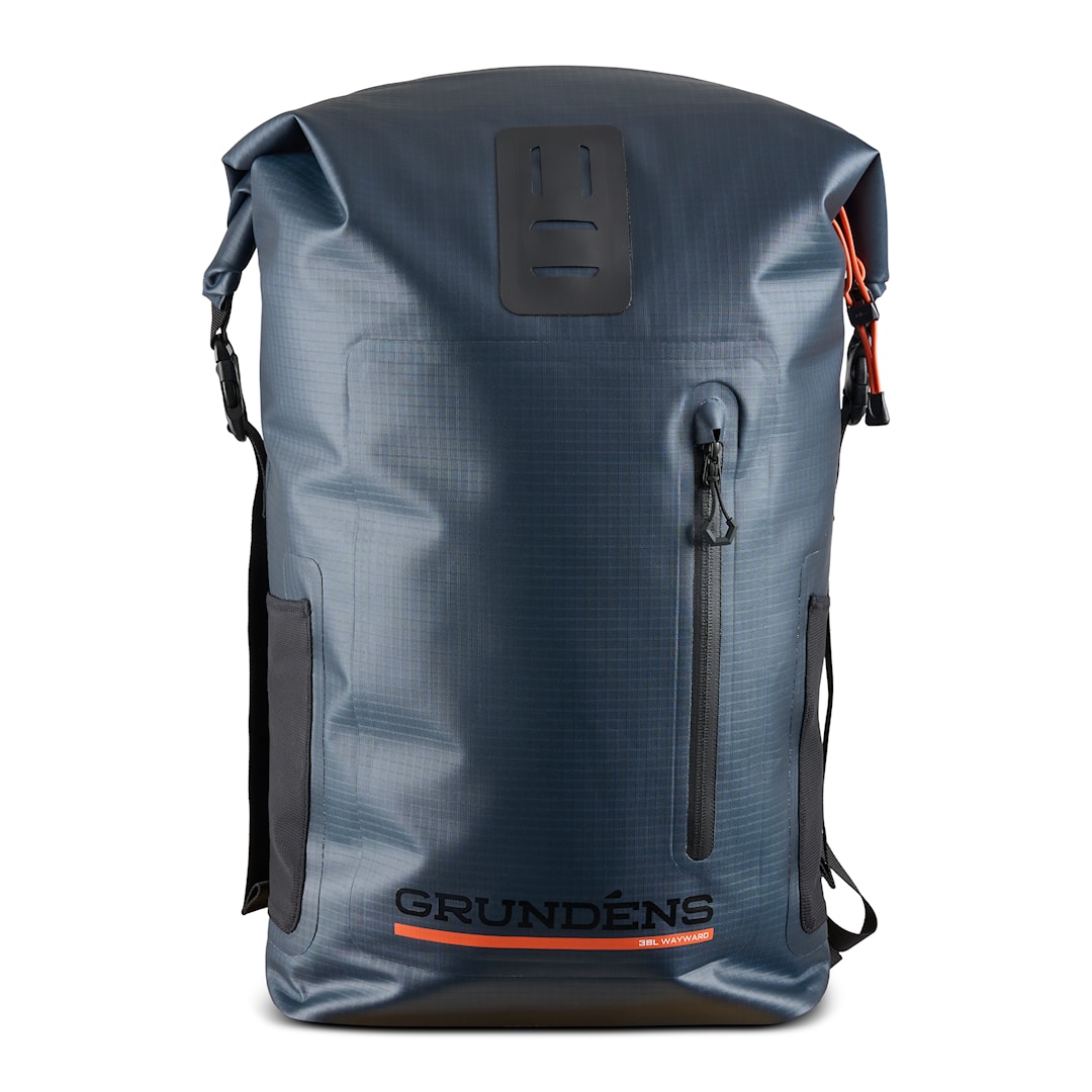 Grundens Wayward Roll Top Backpack 38 L Dark Navy ryggsäck - Grundens