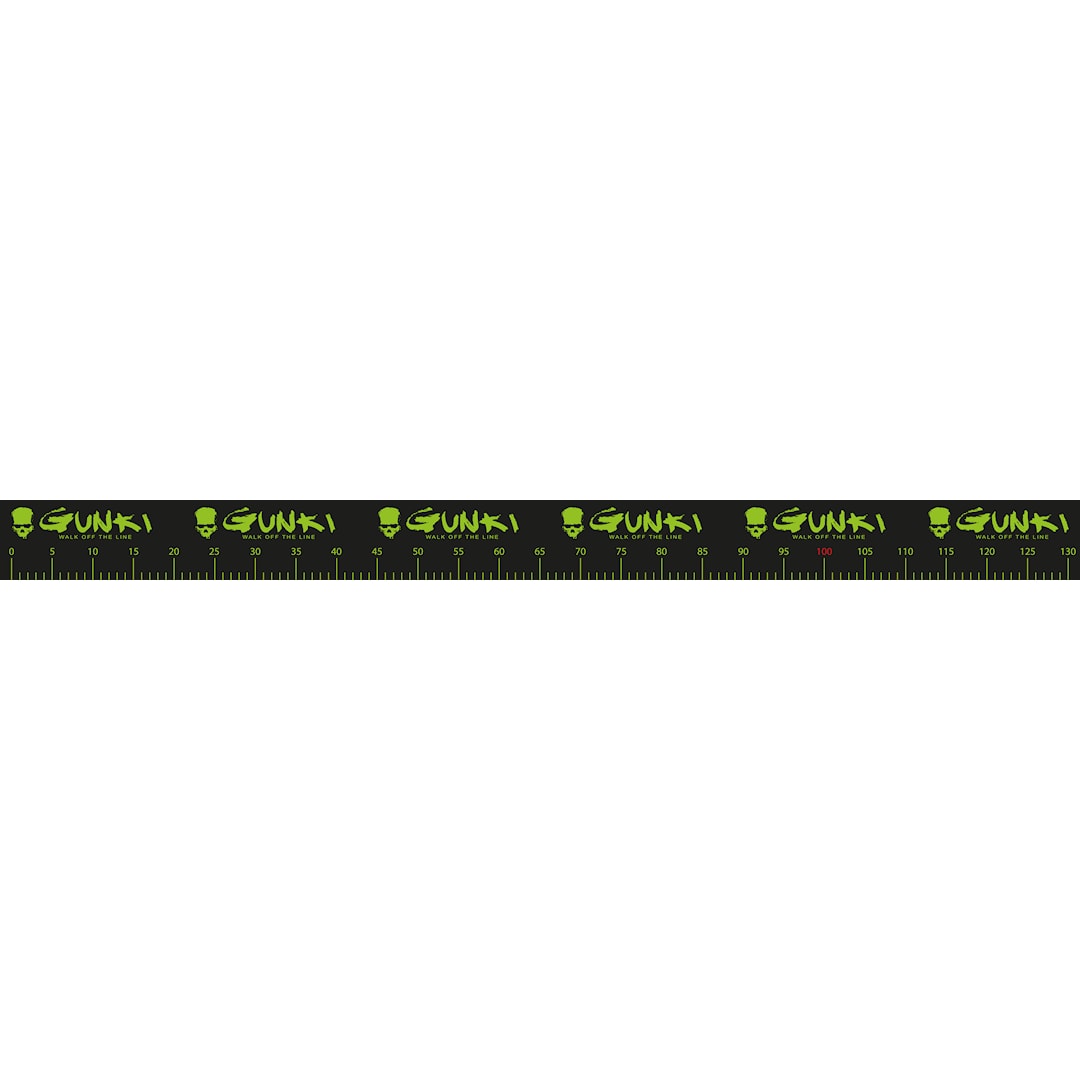 Gunki 130 cm mätdekal - Gunki