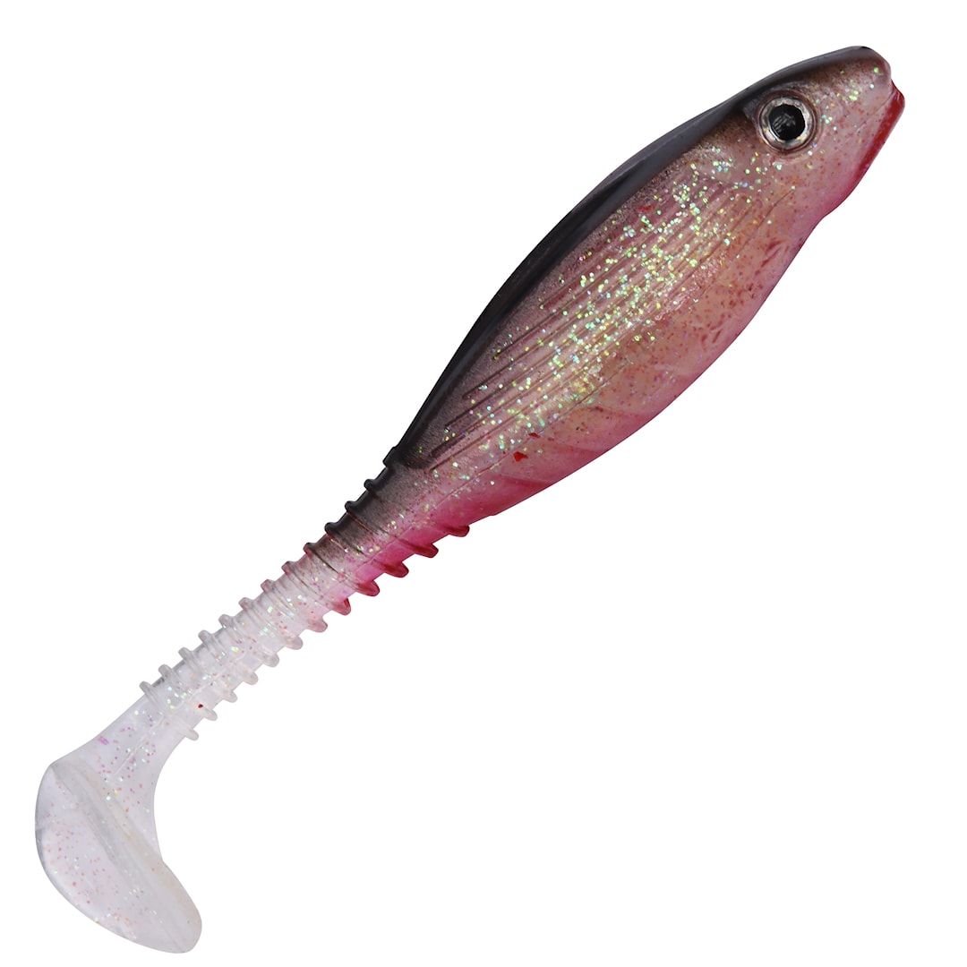 Gunki Grubby Shad 6 cm jigg 10 st/pkt Red Ghost - Gunki