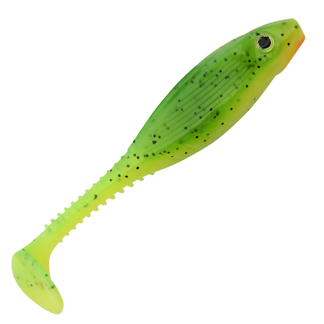Gunki Grubby Shad 6 cm jigg 10 st/pkt Firetiger - Gunki