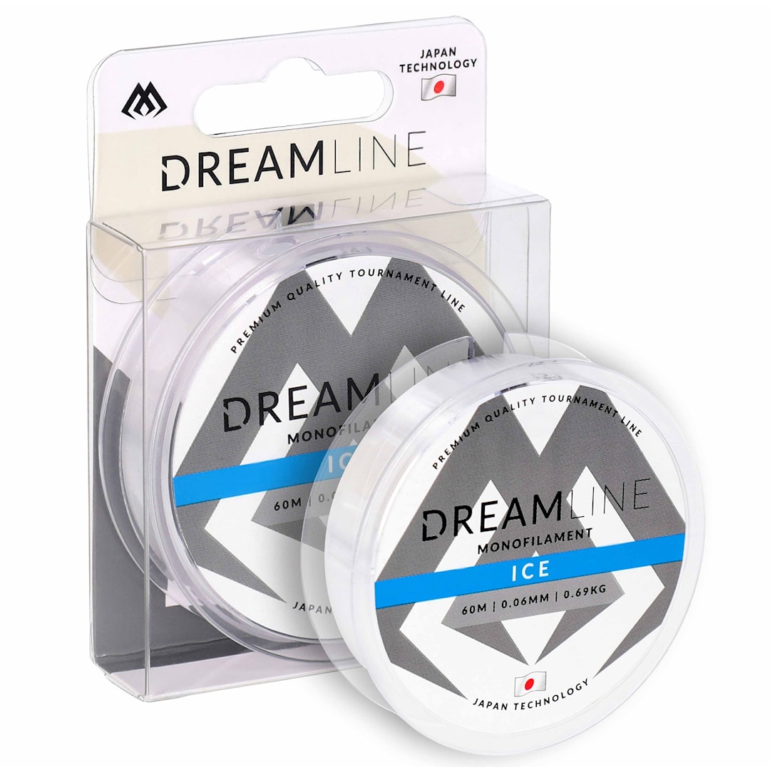 Mikado Dreamline Ice 60 m nylonlina 0,14 mm - Mikado