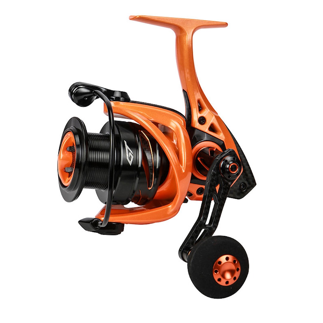 Okuma GT Limited Edition Orange haspelrulle 4000 - Okuma