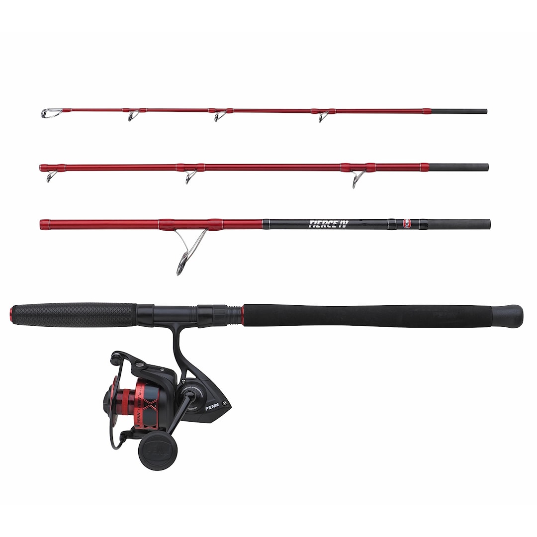Penn Fierce IV Travel Boat haspelset 214 cm 30-50 lb 4-delat - Penn