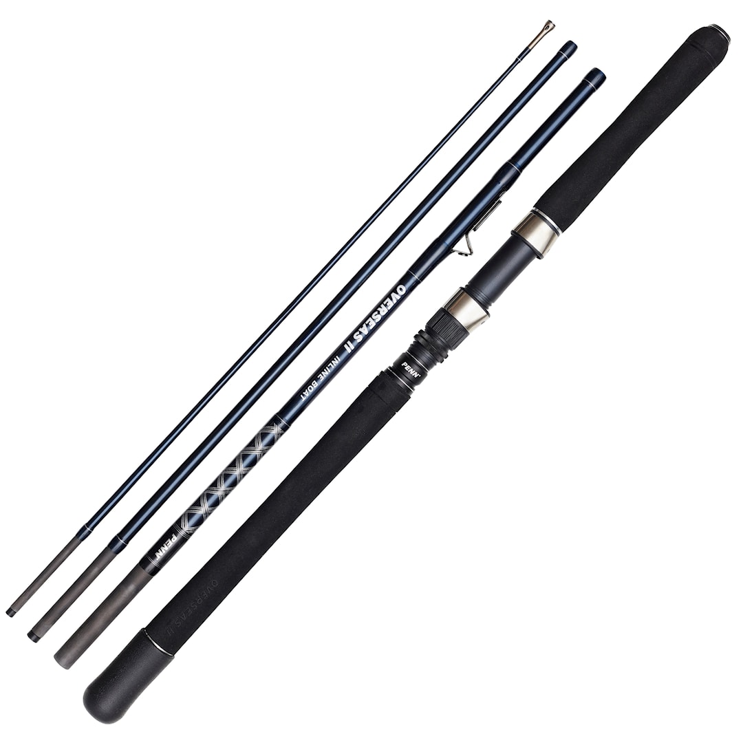 Penn Overseas II Inline Boat spinnspö 210 cm 20-30 lb 4-delat - Penn