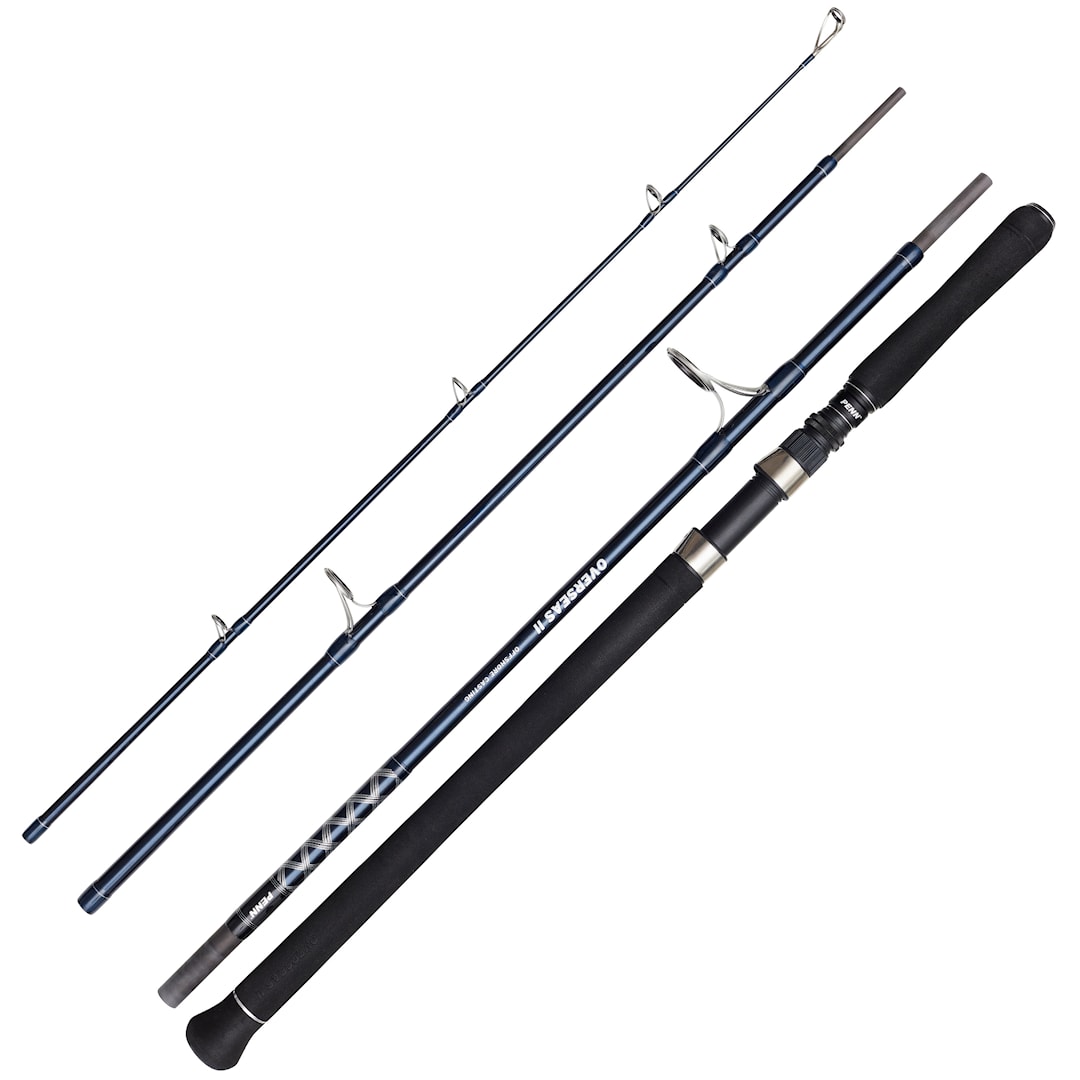 Penn Overseas II Offshore haspelspö 240 cm -200 g 4-delat - Penn